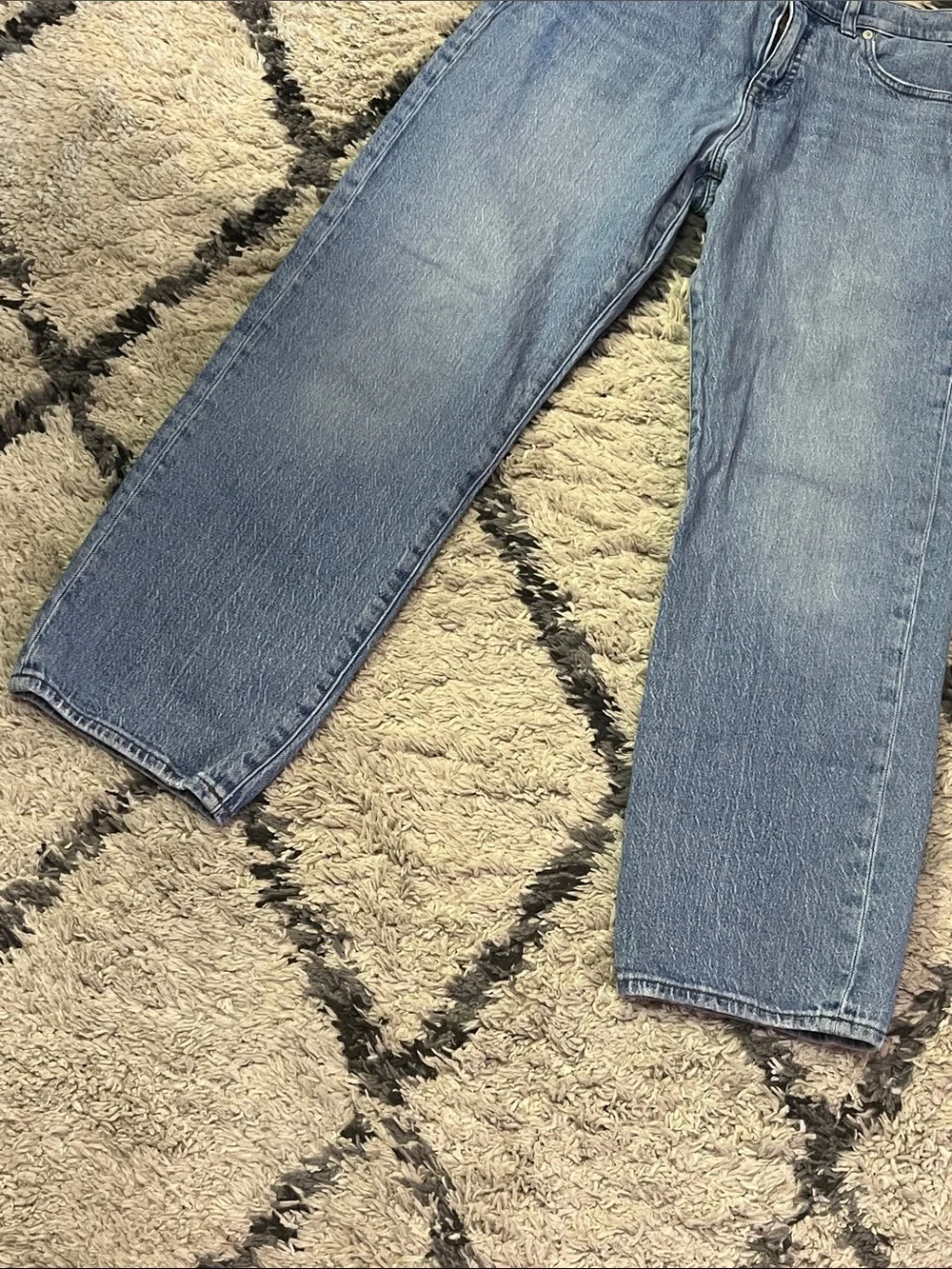 Madewell 90s Straight Jeans 28P Light Wash High Rise Vintage Denim Petite - Picture 3 of 13